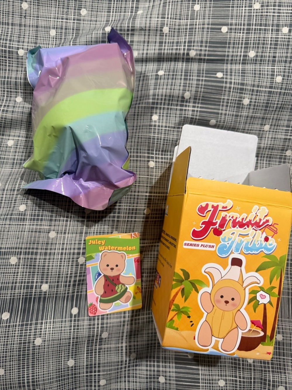 Lush Multicolor Pastel Plush Pack - Purple, Green, Blue